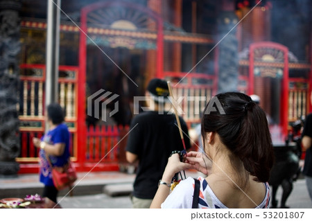 People praying at a temple in Taiwan People praying at a temple in Taiwan 53201807
