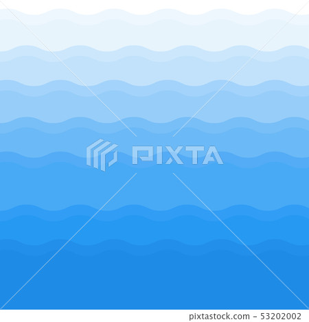 Blue water wave abstract vector background - Stock Illustration ...
