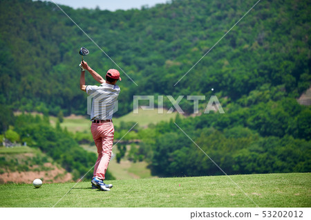 Golf Driver Shot Golf Driver Shot 53202012