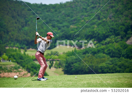 Golf Driver Shot Golf Driver Shot 53202016