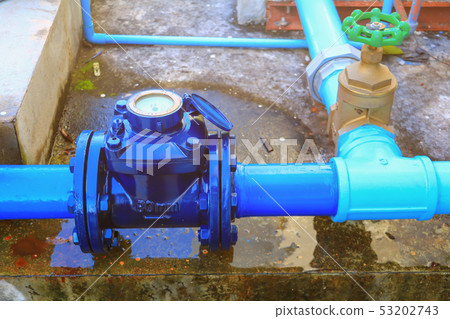Water Meters plumbing joint steel tap have repair Water Meters plumbing joint steel tap have repair 53202743