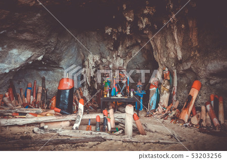 Phra Nang Cave temple, Krabi, Thailand 53203256