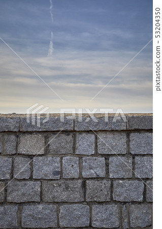 gray granite stone wall gray granite stone wall 53204350