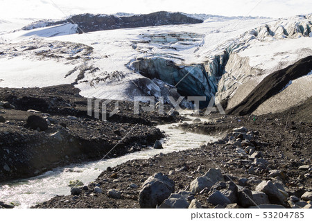 Vatnajokull glacier near Kverfjoll area, Iceland Vatnajokull glacier near Kverfjoll area, Iceland 53204785