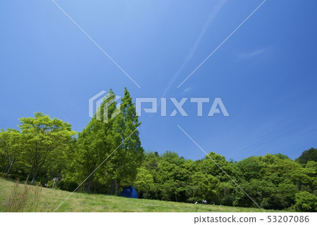 Ono Castle Ikoi no Mori in Ushiji Dam (Onojo City, Fukuoka Prefecture) 53207086