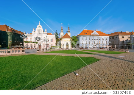 Union Square in Timisoara 53207498