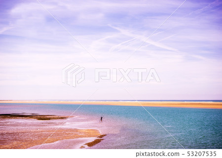horizontal, horizon, island 53207535