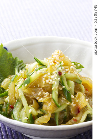 Chinese jellyfish and cucumber sauce 28 Chinese jellyfish and cucumber sauce 28 53208749