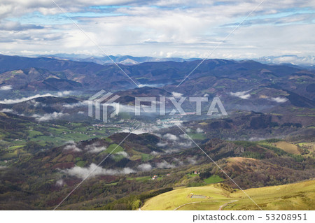 Landscape from the top of the mountain railway Landscape from the top of the mountain railway 53208951
