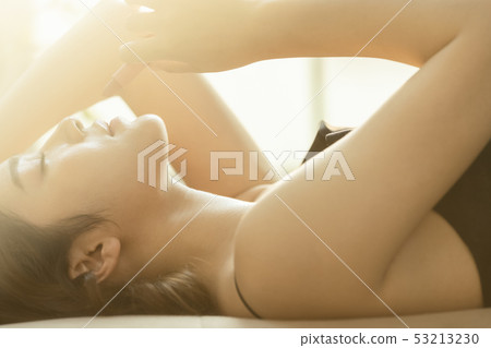 Woman beauty sunset Woman beauty sunset 53213230