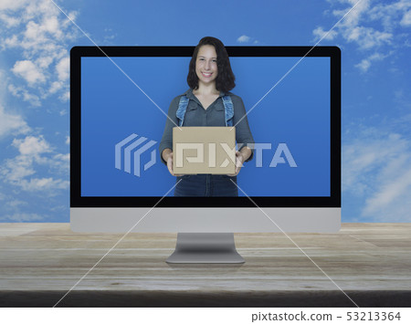 Business delivery online concept Business delivery online concept 53213364
