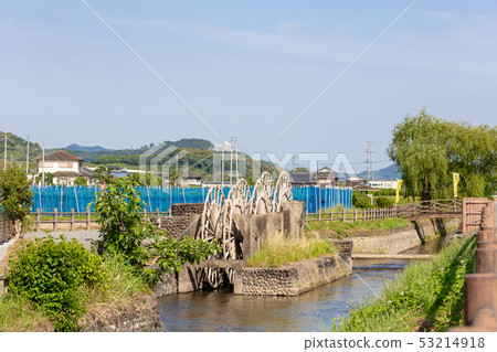 Off-season triple water wheel Asakura City, Fukuoka Prefecture (season off) Off-season triple water wheel Asakura City, Fukuoka Prefecture (season off) 53214918