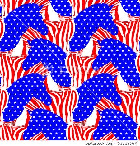 The American zebra. The American zebra. 53215567