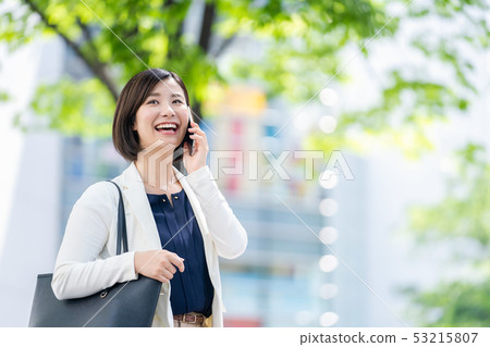 女商人企業圖像職業婦女 53215807