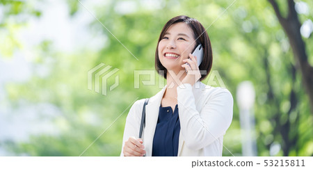 女商人企業圖像職業婦女 女商人企業圖像職業婦女 53215811