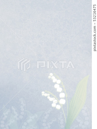 Background material _ Lily of the valley 53216475