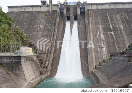 Shimokubo Dam Tone River Watershed Shinryu River Lake Shinryu Gunma Discharge Shimokubo Dam Tone River Watershed Shinryu River Lake Shinryu Gunma Discharge 53216907