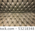 Close up luxury vintage leather sofa 53218348
