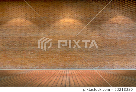 brown rustic brick wall background 53218380