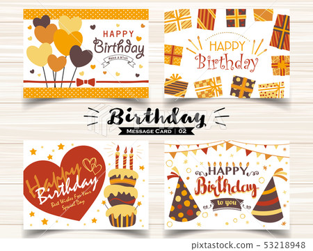 Message card 2 - Stock Illustration [53218948] - PIXTA