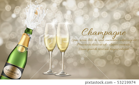 Anniversary celebration realistic vector poster 53219974