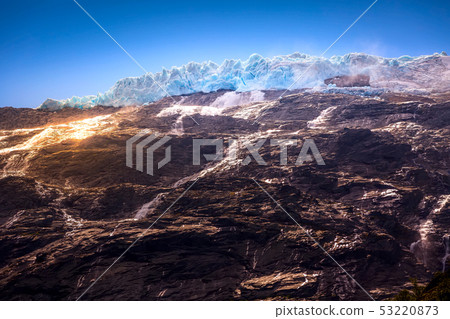 Briksdal glacier, Norway nature landmark 53220873