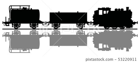 The classic freight steam train The classic freight steam train 53220911
