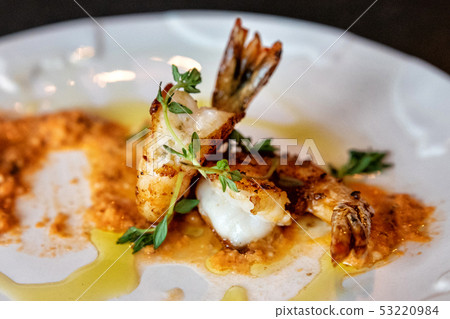 Shrimp dish Shrimp dish 53220984