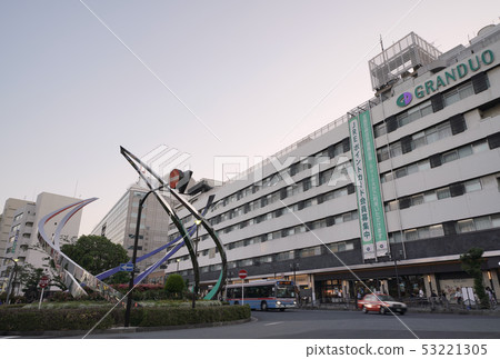 Tokyo cityscape in Japan 53221305