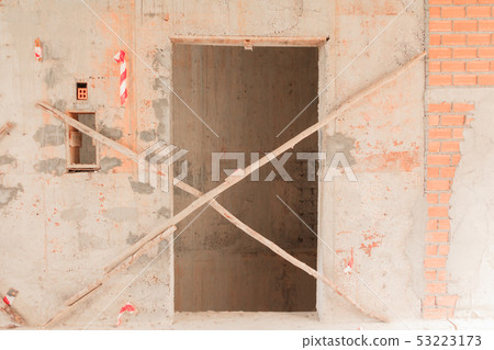 construction site interior building plan 53223173