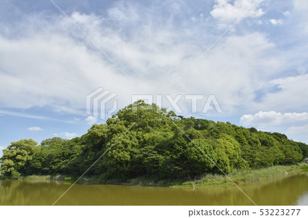 [Osaka Prefecture Sakai City] World Heritage Site-Basho Bird Tombs (Otakiyama Kofun) 53223277