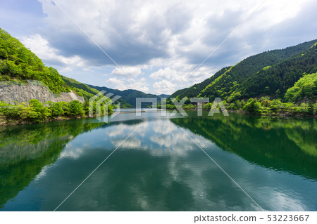 Oku Yahagi Lake (Aichi Prefecture, Gifu Prefecture) 53223667