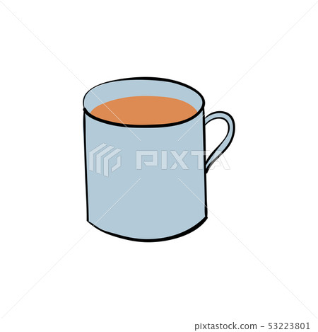 hand drawn quirky cartoon tankard of beer hand drawn quirky cartoon tankard of beer 53223801