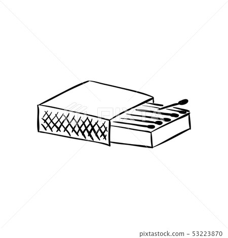 Box of matches. Blank package. 3d rendering Box of matches. Blank package. 3d rendering 53223870