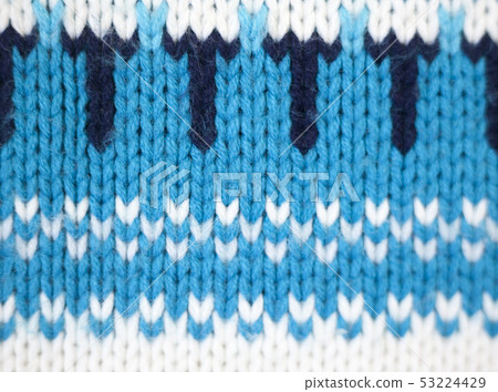 Knitted wool fabric 53224429