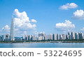 漢江，天空，夏天，首爾 53224695