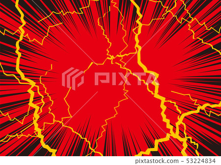 像閃電一樣的衝擊線 53224834