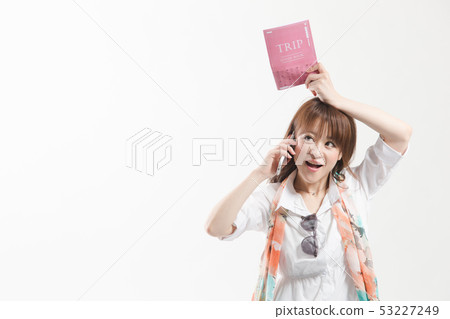 Travel · lady (white back) 53227249
