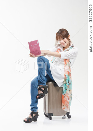 Travel · lady (white back) 53227906