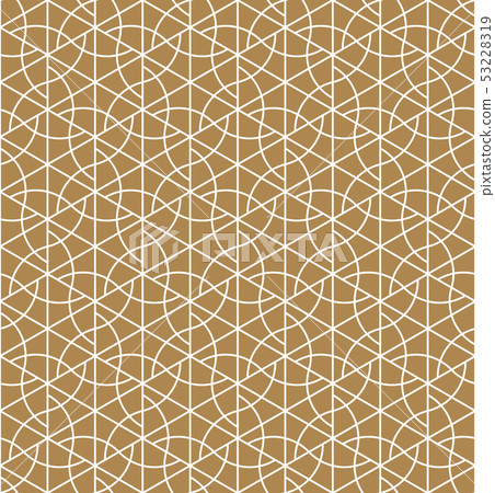 Seamless geometric pattern inspired by Japanese 53228319