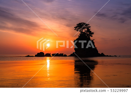 <富山縣>天原海岸日出/自然景觀 53229997