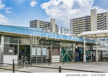 車站新川崎站前的風景 53231904