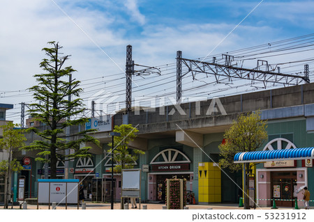 在車站前的景觀 在車站前的景觀 53231912