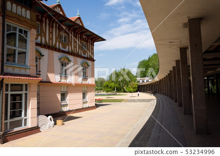 Jurkovicuv house in czech spa town Luhacovice Jurkovicuv house in czech spa town Luhacovice 53234996