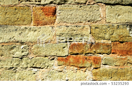 Old stone wall surface Old stone wall surface 53235293