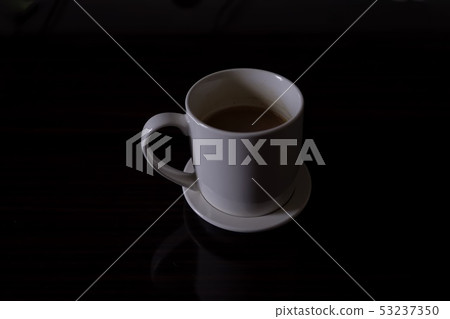 White coffee cup made of fine ceramic White coffee cup made of fine ceramic 53237350