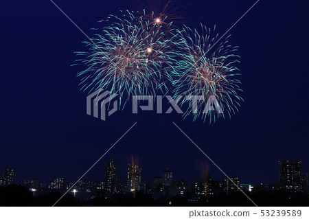 Kawaguchi fireworks display 2019 star mine Kawaguchi fireworks display 2019 star mine 53239589