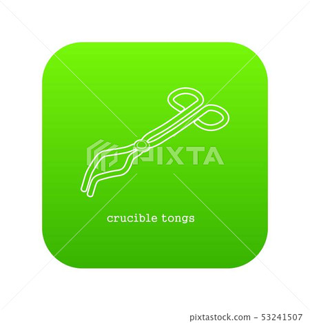 Crucible tongicon green vector Crucible tongicon green vector 53241507