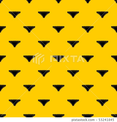 Panties with frill pattern vector Panties with frill pattern vector 53241845