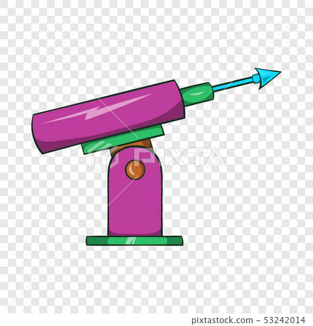 Harpoon for fishing icon, cartoon style 53242014